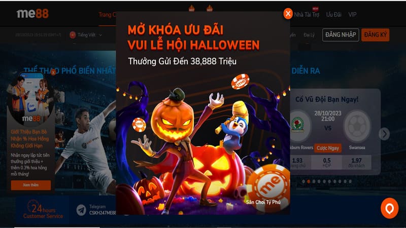 Me88 Nhiều ưu đãi