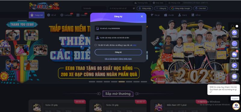 Các Bước Đăng Ký EE88 - Hướng Dẫn Chi Tiết Cho Tân Thủ Một số lưu ý quan trọng khi đăng ký tài khoản EE88